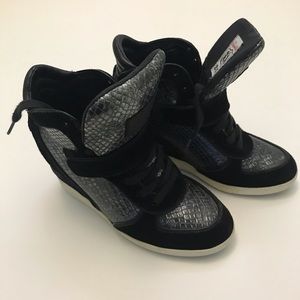 Ash hidden wedge tennis shoes